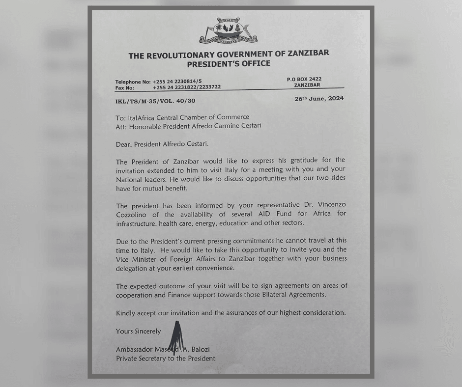 Zanzibar progetti rinnovabili