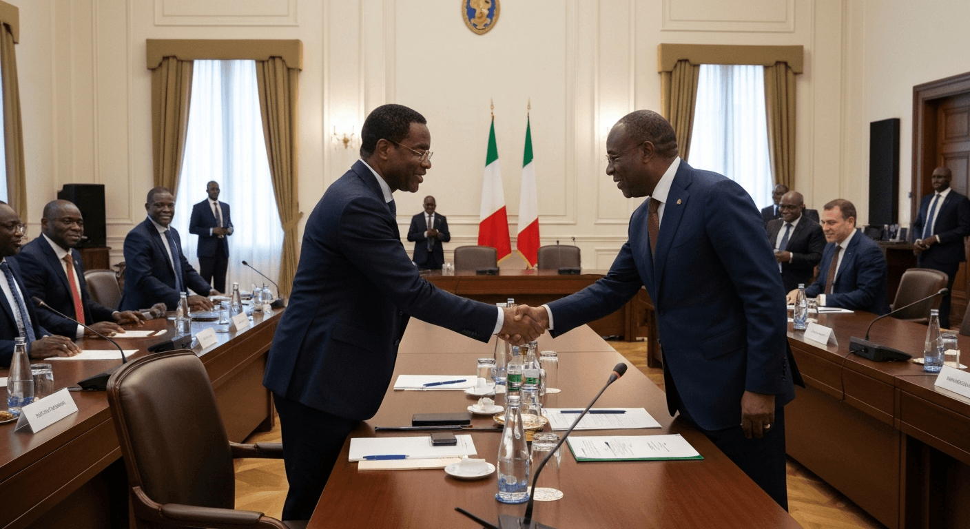 Alfredo Cestari incontra gli ambasciatori della R.D. Congo